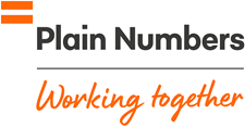 Plain Numbers logo