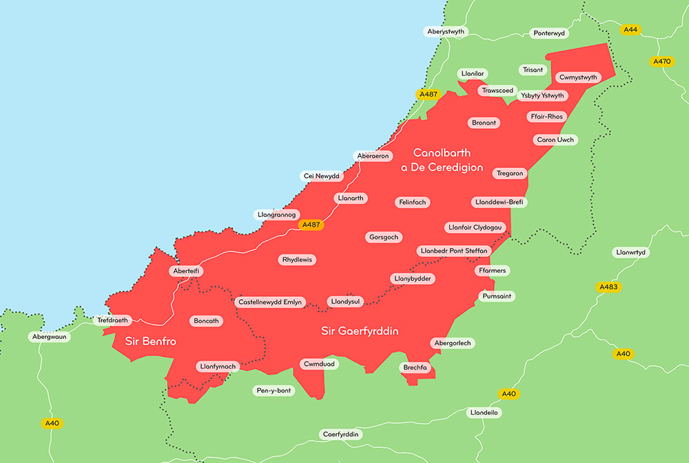 Mid and South Ceredigion Temporary Use Ban (TUB) Consultation
