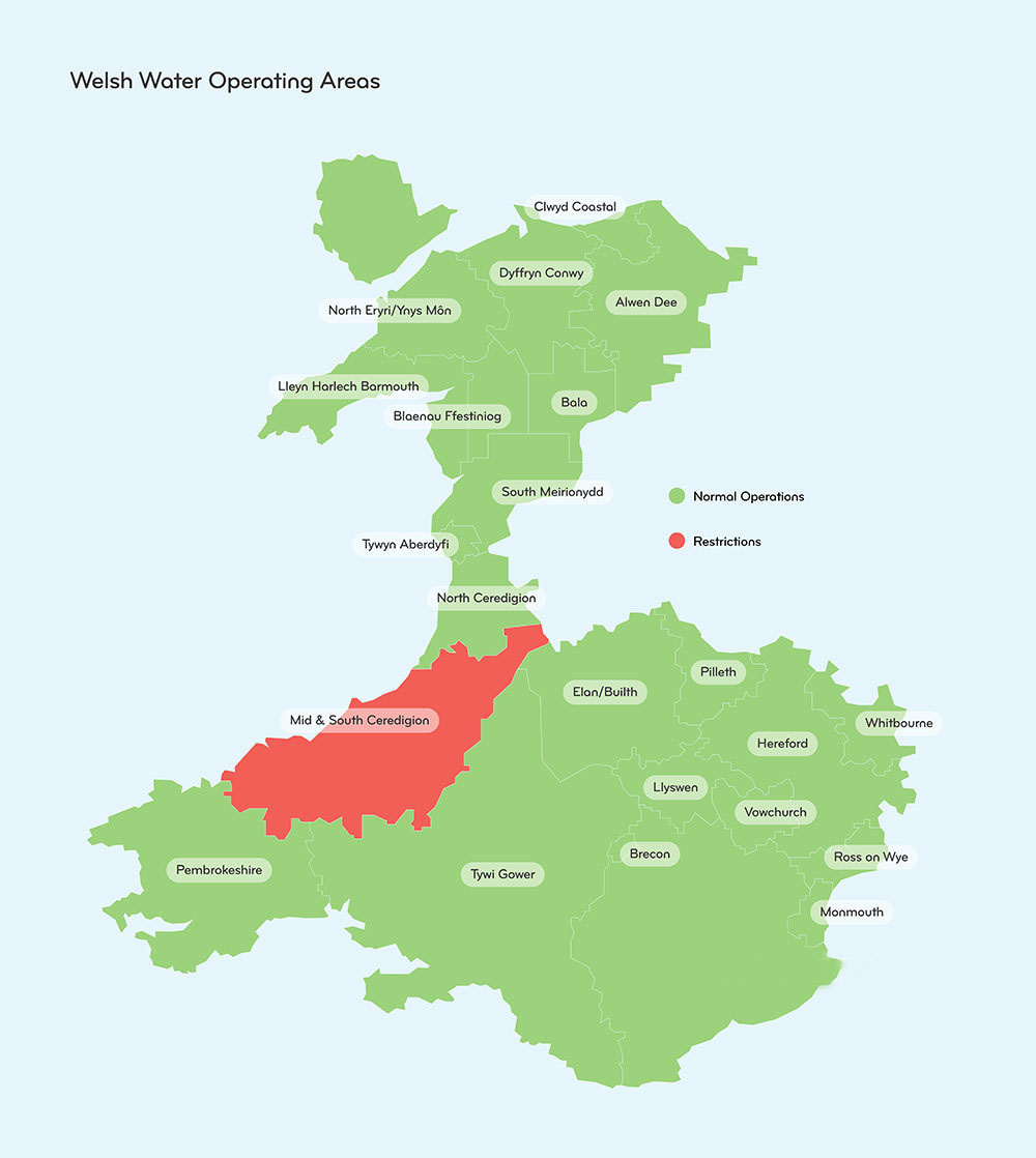Mid and South Ceredigion Temporary Use Ban (TUB)