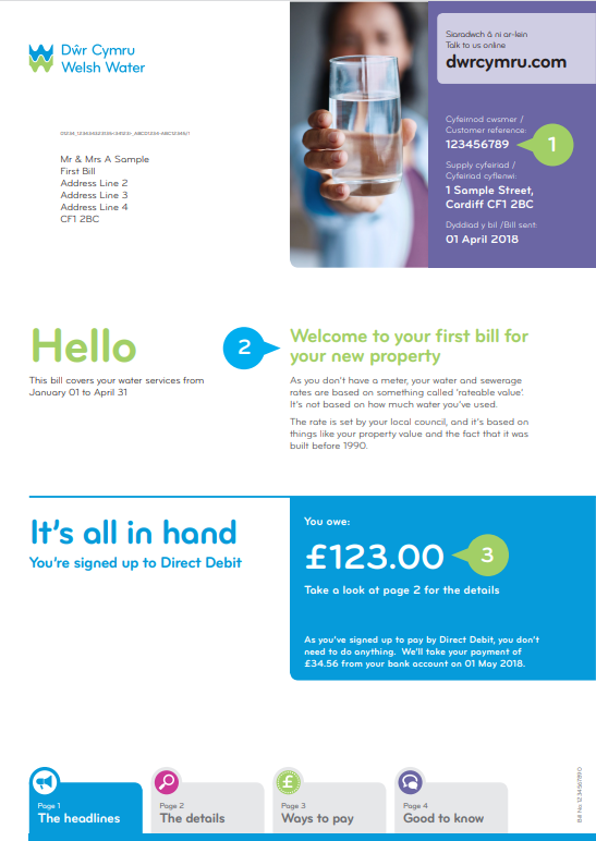 Unmetered bill